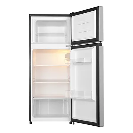 Fridgemaster MTM48120ES Freestanding 70/30 Fridge Freezer - Silver