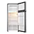Fridgemaster MTM48120ES Freestanding 70/30 Fridge Freezer - Silver