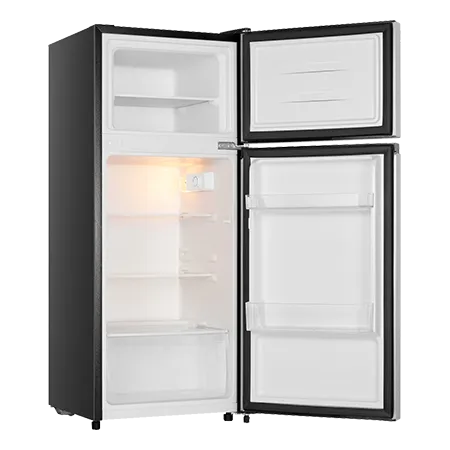 Fridgemaster MTM48120ES Freestanding 70/30 Fridge Freezer - Silver