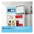 Fridgemaster MTM48120ES Freestanding 70/30 Fridge Freezer - Silver