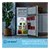 Fridgemaster MTM48120ES Freestanding 70/30 Fridge Freezer - Silver