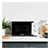 Haden 195678 Freestanding Single Microwave - White