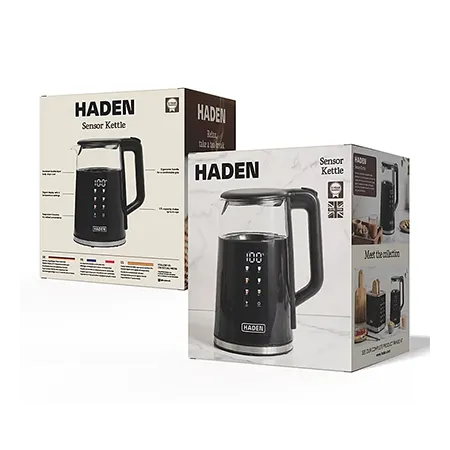 Haden 212931 Touch Screen 1.7L Kettle - Black