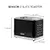 Haden 212948 Touch Screen 2 Slice Toaster - Black