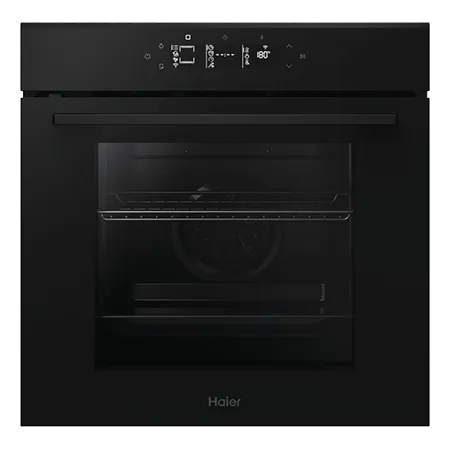 Haier H6ID25G3YTB2 Built-In Electric Single Oven with Pyrolytic Cleaning - Black
