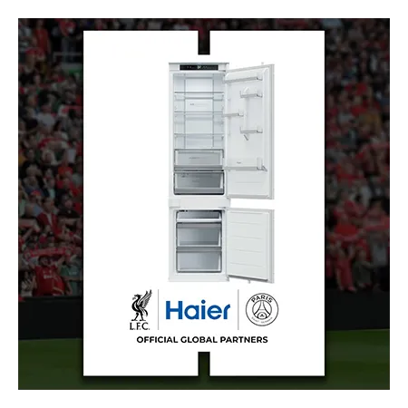 Haier HBQW5519EK-UK Integrated Smart 70/30 Fridge Freezer - Sliding Hinge