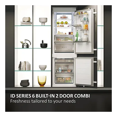 Haier HBW7518CTK Built In 70/30 Combi Fridge Freezer