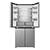 Haier HCR58S18DNMM 60/40 Total No Frost Fridge Freezer - Inox