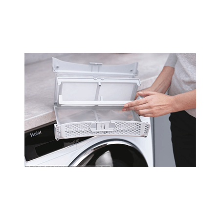Haier HD90-A3959 9 kg Heat Pump Tumble Dryer - White 