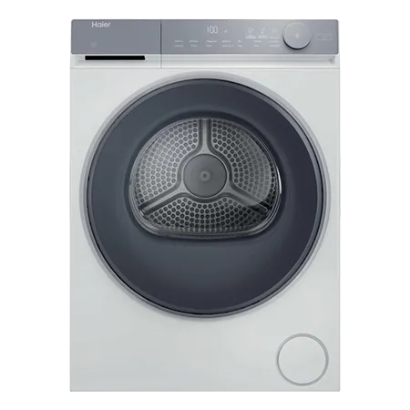Haier HD90-C367U1-UK Freestanding 9kg Heat Pump Tumble Dryer, White