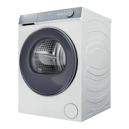 Haier HD90-C367U1-UK Freestanding 9kg Heat Pump Tumble Dryer, White