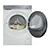Haier HD90-C367U1-UK Freestanding 9kg Heat Pump Tumble Dryer, White
