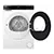 Haier HD90-D357AU1-UK 9kg Heat Pump Tumble Dryer - White
