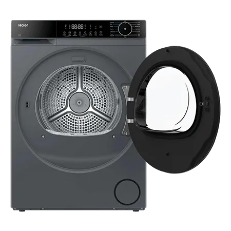 Haier HD90-D357U1G-UK 9kg Heat Pump Tumble Dryer - Graphite