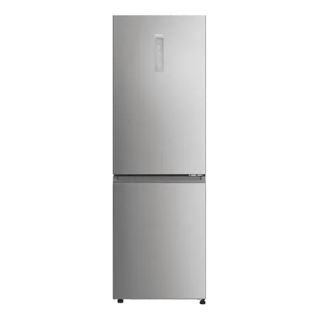 Haier HDPR3618DNPK 355L Total No Frost Fridge Freezer - Stainless Steel