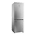 Haier HDPR3618DNPK 355L Total No Frost Fridge Freezer - Stainless Steel