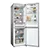 Haier HDPR3618DNPK 355L Total No Frost Fridge Freezer - Stainless Steel
