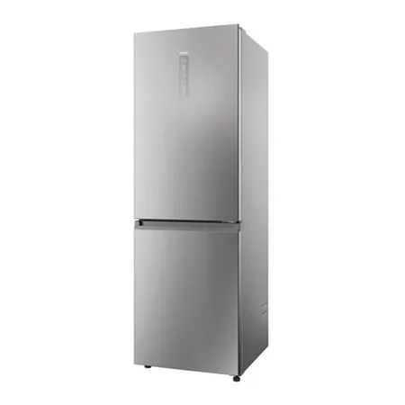Haier HDPR3618DNPK 355L Total No Frost Fridge Freezer - Stainless Steel