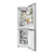 Haier HDPR3618DNPK 355L Total No Frost Fridge Freezer - Stainless Steel