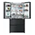 Haier HFR59F18CWMB French Door Style Fridge Freezer - Black
