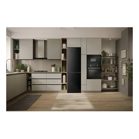 Haier HONCQ3T518ENTK Total No Frost Fridge Freezer - Black