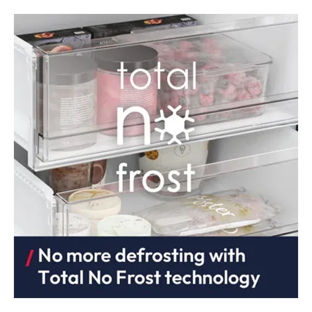 Haier HONCQ3T518ENTK Total No Frost Fridge Freezer - Black