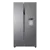 Haier HSR3918EWPG Side By Side Fridge Freezer Non plumbed in Platinum Inox