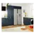 Haier HSR3918EWPG Side By Side Fridge Freezer Non plumbed in Platinum Inox