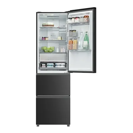 Haier HTR3518ENMTK 60/40 Fridge Freezer - Black