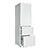 Haier HTR3518ENMWK 60/40 Total Frost Free Fridge Freezer - White