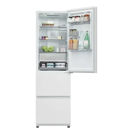 Haier HTR3518ENMWK 60/40 Total Frost Free Fridge Freezer - White