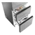 Haier HTW5618DWMG No Frost Freestanding 60cm 3D Combi Series 5 Gentleman in Silver