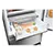 Haier HTW5618EWMG 60/40 Fridge Freezer - Silver