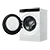 Haier HW120-BP14357UUK Freestanding 12kg ,1400rpm,WiFi Washing Machine, White