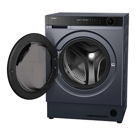 Haier HWB100B14858GUU 10kg 1400 Spin Washing Machine - Graphite & Black