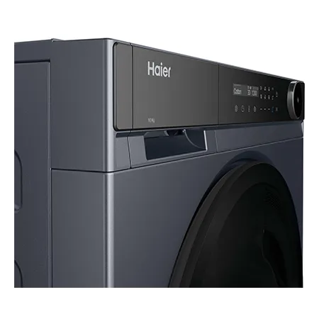 Haier HWB100B14858GUU 10kg 1400 Spin Washing Machine - Graphite & Black