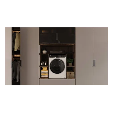 Haier HWD120BD16397EU 12kg/7kg 1400 Spin Washer Dryer - White