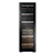 Haier HWS201GDFH1K 201 Bottle Dual Zone Wine Cooler - Black Glass