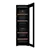 Haier HWS201GDFH1K 201 Bottle Dual Zone Wine Cooler - Black Glass
