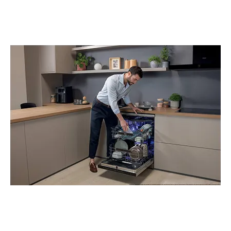 Haier XF6B2M3BX-80 Dishwasher - Silver - 16 Place Settings