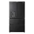 Haier HFR59F18CWMB French Door Style Fridge Freezer - Black