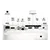 Hisense 32S5QTUK 32"Deco Hi-QLED Ultra HD AI Smart TV - White