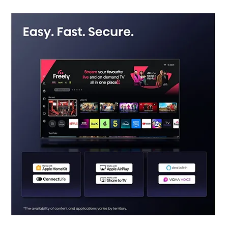 Hisense 40A4STUK 40" LED Full HD Smart TV - Black