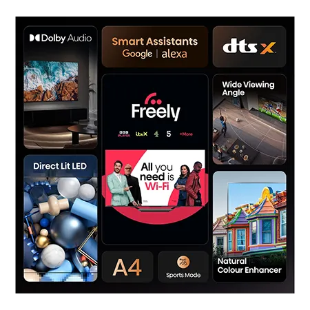 Hisense 40A4STUK 40" LED Full HD Smart TV - Black