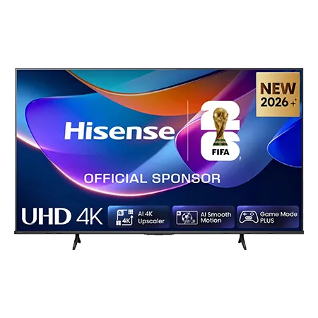 Hisense 43A6STUK 43" 4K Ultra HD AI Smart TV - Black