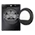 Hisense DH3S802BB3 WiFi-enabled 8kg Heat Pump Tumble Dryer - Black