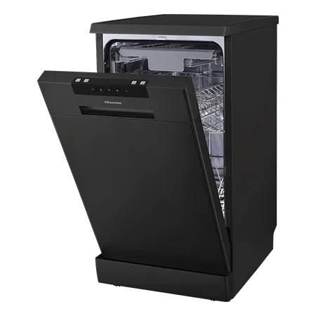Hisense HS523E15BUK Slimline Dishwasher - 10 Place Settings - Black