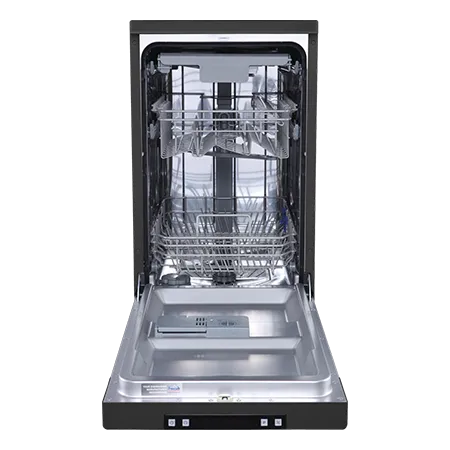 Hisense HS523E15BUK Slimline Dishwasher - 10 Place Settings - Black