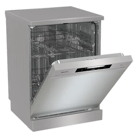 Hisense HS642D90XUK Dishwasher - Stainless Steel - 14 Place Settings