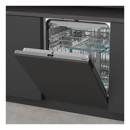 Hisense HV663A60UK Full-Size Fully Built in Dishwasher -Stainless Steel